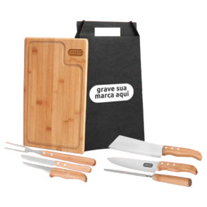 Conjunto churrasco Texas - 7 peças
