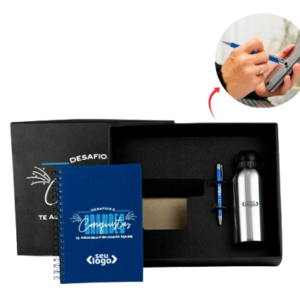 Kit Caderno Com Acessórios - 3 Pçs KT-9013B