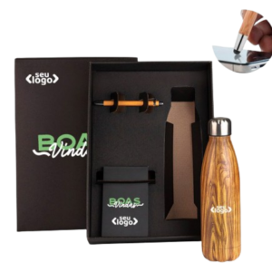Kit Garrafa E Acessórios - 3 Pçs KT-9038E